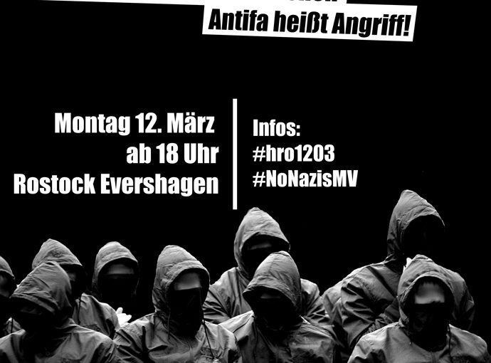 Letzte Infos – AFD-Demo 12.03. in Rostock