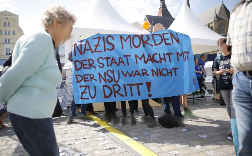Der NSU war nicht zu dritt! – Verfassungschutz in Rostock besucht