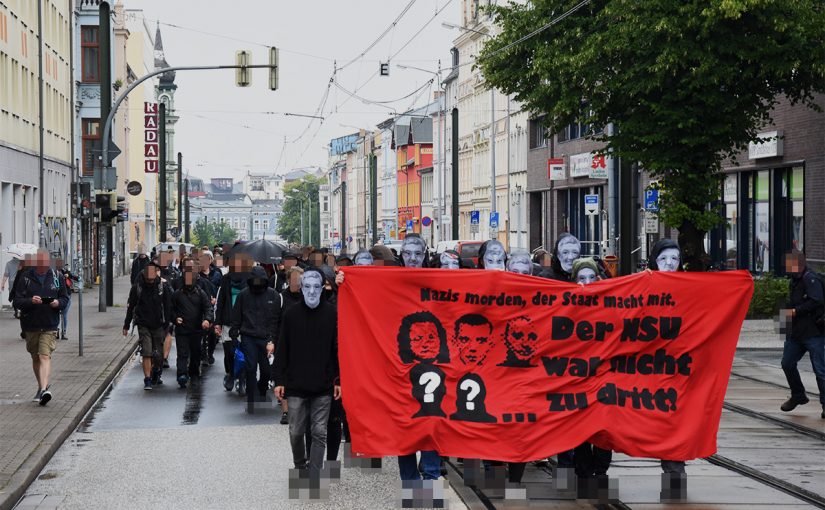 Kein Schlussstrich! - Sponti in Rostock