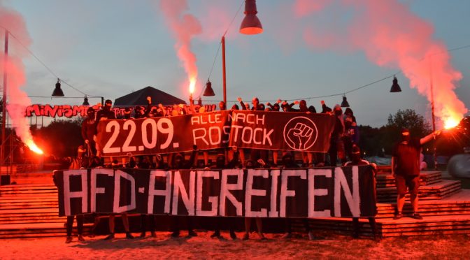 [HRO] Naziaktion in Rostock verhindert! – 22.09. Alle.nach Rostock! Nazidemo sabotieren, blockieren, angreifen!