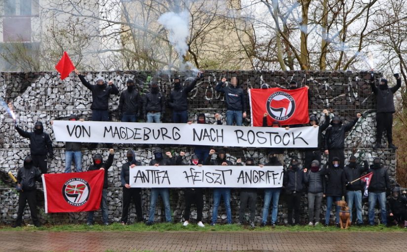 Von Magdeburg nach Rostock – Antifa heißt Angriff!