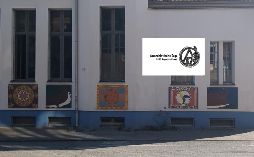 Anarchistische Tage in Greifswald! Theorie, Praxis, DIY: lebendiges, selbstorganisiertes Zusammensein