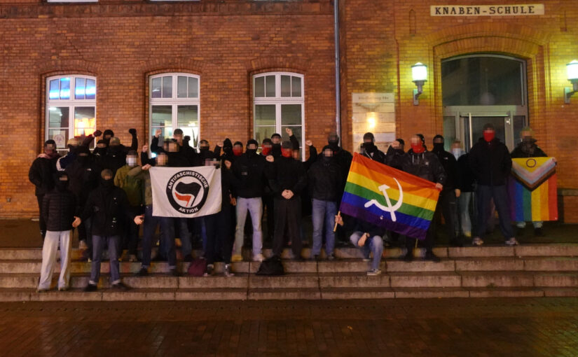 [HRO] Nach Solidemo: Antifas gucken nach dem Rechten